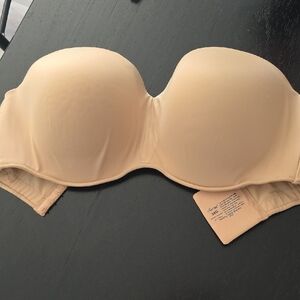 Soma Strapless Beige Bra